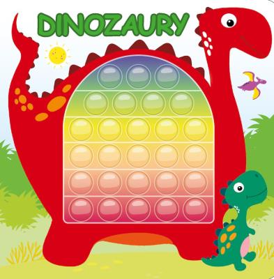 Dinozaury. Autor: Opracowanie zbiorowe. SmakLiter.pl Okładka książki Dinozaury