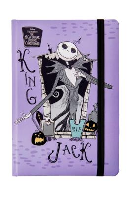 Opakowanie DISNEY BURTON'S - NOTES A5 / 80 K. LINIA Z GUMKĄ - WZÓR 2 - NIGHTMARE