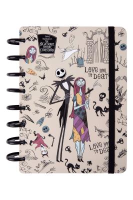 Opakowanie DISNEY BURTON'S - PLANER A5 / 200 K. / BIG RING / - WZÓR 3 - NIGHTMARE