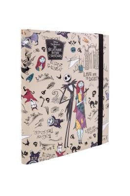 Opakowanie DISNEY BURTON'S - TECZKA PRZESTRZENNA TEKTUROWA A4 Z GUMKĄ / 3 cm - WZ