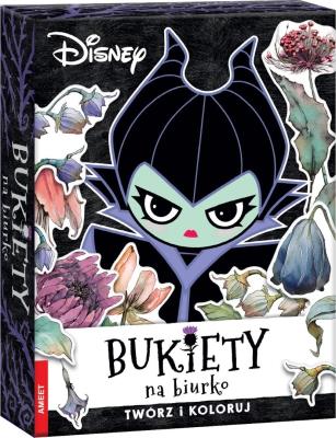 Okładka książki Disney Classic. Bukiety na biurko. Twórz i koloruj