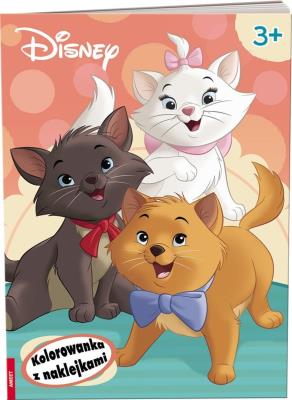 Disney Classic. Kolorowanka z naklejkami. Autor: Oparcowanie zbiorowe. SmakLiter.pl Okładka książki Disney Classic. Kolorowanka z naklejkami