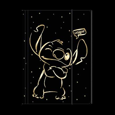 Opakowanie DISNEY GOLD - TECZKA KARTONOWA A4 Z GUMKĄ - WZÓR 1 - STITCH /12/