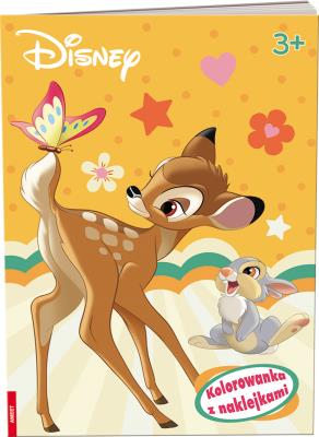 Okładka książki Disney. Kolorowanka z Naklejkami