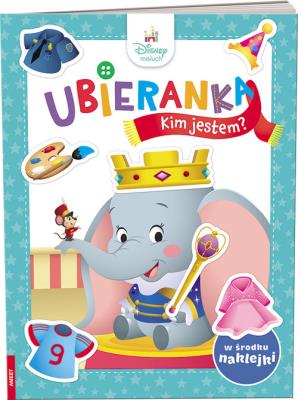 Disney Maluch. Ubieranka. Kim jestem?. Autor:   Praca zbiorowa. SmakLiter.pl Okładka książki Disney Maluch. Ubieranka. Kim jestem?