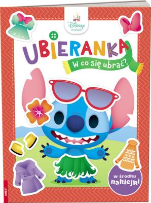 Disney Maluch. Ubieranka. W co sie ubrać?. Autor:   Praca zbiorowa. SmakLiter.pl Okładka książki Disney Maluch. Ubieranka. W co sie ubrać?