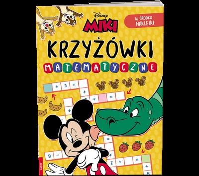 Disney Miki Krzyżówki matematyczne KRZ-9102. Autor: Opracowanie zbiorowe. SmakLiter.pl Okładka książki Disney Miki Krzyżówki matematyczne KRZ-9102