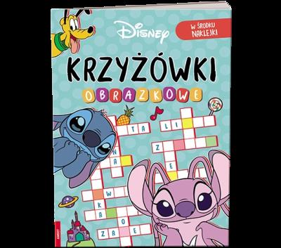 Disney mix Krzyżówki obrazkowe KRZ-9101. Autor: Opracowanie zbiorowe. SmakLiter.pl Okładka książki Disney mix Krzyżówki obrazkowe KRZ-9101