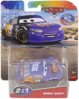 Opakowanie Disney Pixar Cars Color Changers Bobby Swift