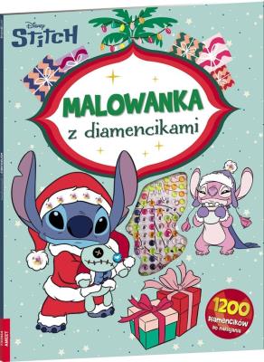 Okładka książki Disney Stitch. Malowanka z diamencikami