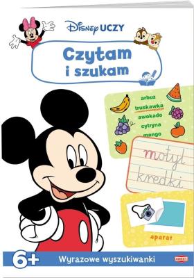 Okładka książki Disney uczy. Czytam i szukam
