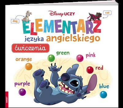 Disney uczy Elementarz języka angielskiego Ćwiczenia UEC-9301. Autor: Opracowanie zbiorowe. SmakLiter.pl Okładka książki Disney uczy Elementarz języka angielskiego Ćwiczenia UEC-9301
