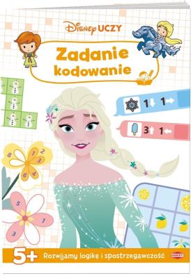 Okładka książki Disney uczy. Kraina Lodu. Zadanie kodowanie
