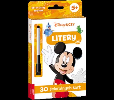 Disney Uczy Litery UMK-9302. Autor: Opracowanie zbiorowe. SmakLiter.pl Okładka książki Disney Uczy Litery UMK-9302