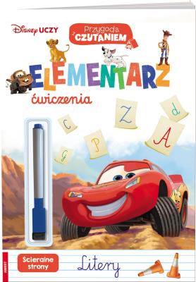 Disney Uczy Przygoda z Czytaniem Elementarz Ćwiczenia. Autor: Opracowanie zbiorowe. SmakLiter.pl Okładka książki Disney Uczy Przygoda z Czytaniem Elementarz Ćwiczenia