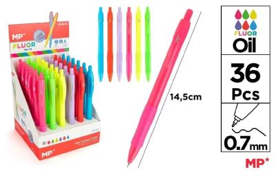 Opakowanie Długopis 0.7 fluor mini tip (36szt)