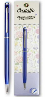 Opakowanie Długopis 0,7mm Cristallo Swarovski granatowy