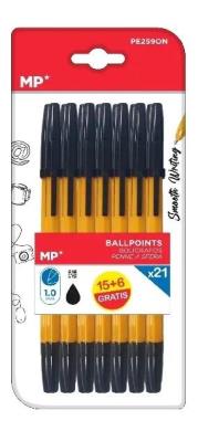 Opakowanie Długopis 1.0mm czarny 21szt