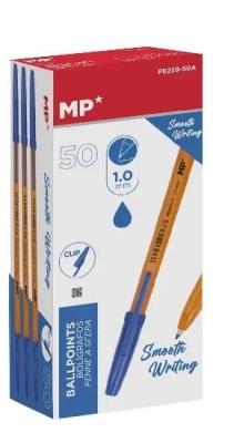 Opakowanie Długopis 1.0mm niebieski (50szt)