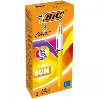 Opakowanie Długopis 4 Colors Sun mix (12szt) BIC
