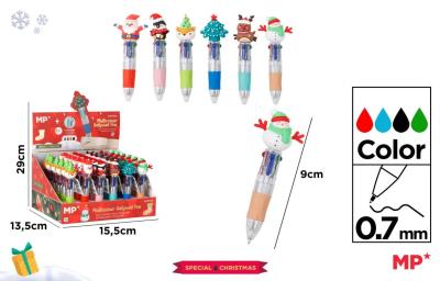 Opakowanie Długopis 4-kolorowy Fantasy świąteczny (36szt)