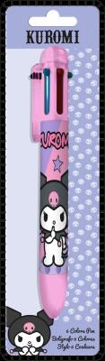 Długopis 6 kolorów Kuromi KU00016. Wydawca: Kids Euroswan. SmakLiter.pl Opakowanie Długopis 6 kolorów Kuromi KU00016