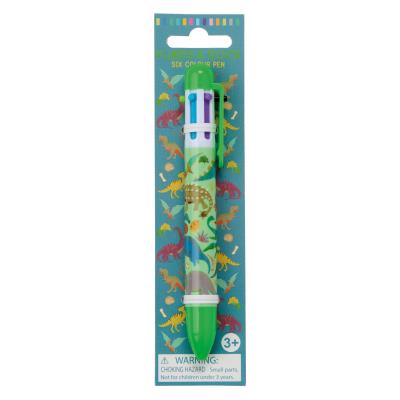 Opakowanie Długopis 6-kolorowy - Dinozaury 52P6307