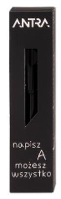 Długopis Antra czarny - wkład czarny. Wydawca: Antra. SmakLiter.pl Opakowanie Długopis Antra czarny - wkład czarny