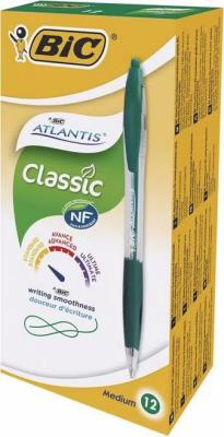 Opakowanie Długopis Atlantis Classic zielony (12szt) BIC