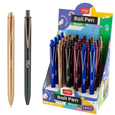 Długopis automatyczny niebieski (24szt) EASY. Wydawca: Easy Stationery. SmakLiter.pl Opakowanie Długopis automatyczny niebieski (24szt) EASY