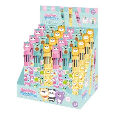 Opakowanie Długopis Bounce Buddies 10-kolorowy 0,7mm (24szt)