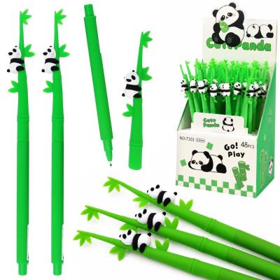 Opakowanie Długopis cienkopis giętki panda bambus MIX
