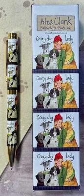Długopis Crazy Dog Lady Psiara. Wydawca: Alex Clark. SmakLiter.pl Opakowanie Długopis Crazy Dog Lady Psiara