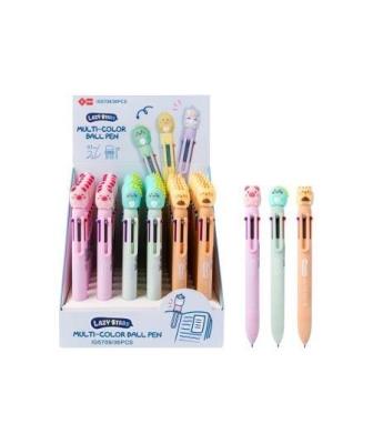 Długopis kulkowy 6 kolorów mix (36szt). Wydawca: Squishy. SmakLiter.pl Opakowanie Długopis kulkowy 6 kolorów mix (36szt)