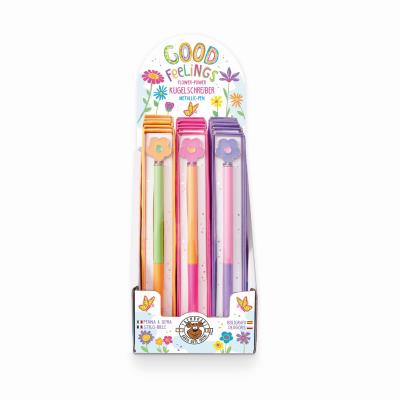 Opakowanie Długopis metalowy Kwiatek 1szt.mix