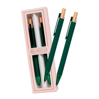 Długopis + ołówek Dyplomat zielony dla Nauczyciela. Wydawca: CRESCO. SmakLiter.pl Opakowanie Długopis + ołówek Dyplomat zielony dla Nauczyciela