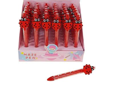 Opakowanie Długopis ozdobny z biedronką (36szt)