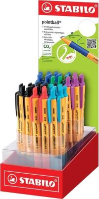 Opakowanie Długopis pointball 0,5mm (38szt) STABILO