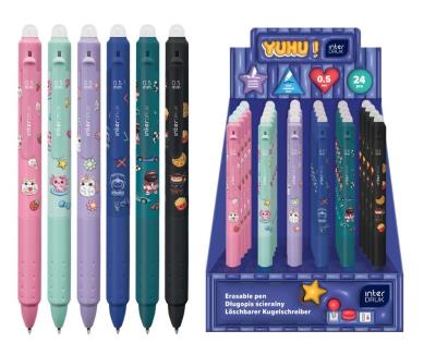 Opakowanie Długopis ścieralny auto z gripem Yuhu (24szt)