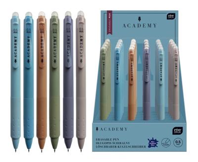 Opakowanie Długopis ścieralny z gripem Academy nieb (24szt)