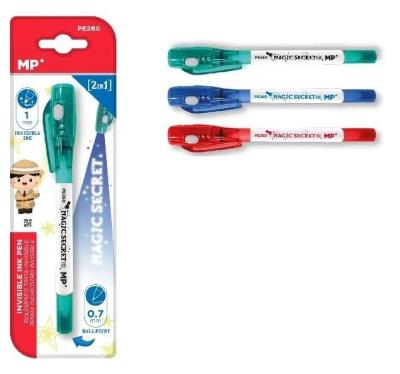 Opakowanie Długopis szpiegowski UV z podwójną końcówką MIX