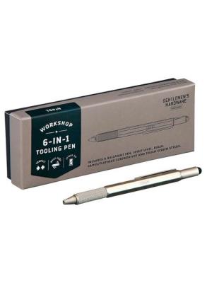 Długopis wielofunkcyjny Multitool 6w1. Wydawca: Gentlemen's Hardware. SmakLiter.pl Opakowanie Długopis wielofunkcyjny Multitool 6w1