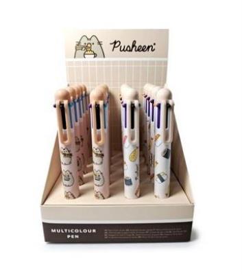 Opakowanie Długopis wielokolorowy 6kol. Pusheen Sushi (20szt)