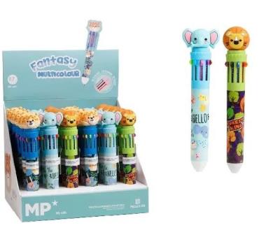 Opakowanie Długopis wielokolorowy Fantasy 10w1 Safari (30szt)