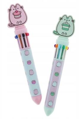 Opakowanie Długopis wielokolorowy z figurką 3D mix