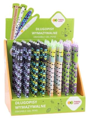 Opakowanie Długopis wymazywalny Go alien niebieski (40szt)