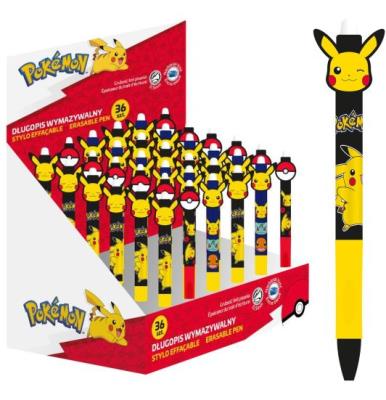 Opakowanie Długopis wymazywalny Pokemon (36szt)