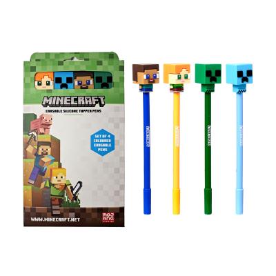 Długopis z silikonową nakładką Minecraft 4 sztuki PEN314. Wydawca: PUCKATOR EUROPEAN DISTRIBUTION CENTRE. SmakLiter.pl Opakowanie Długopis z silikonową nakładką Minecraft 4 sztuki PEN314