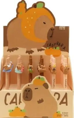 Opakowanie Długopis żelowy Capybara 0,5mm nieb (36szt)