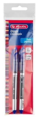 Opakowanie Długopis żelowy Diggy niebieski 2szt HERLITZ